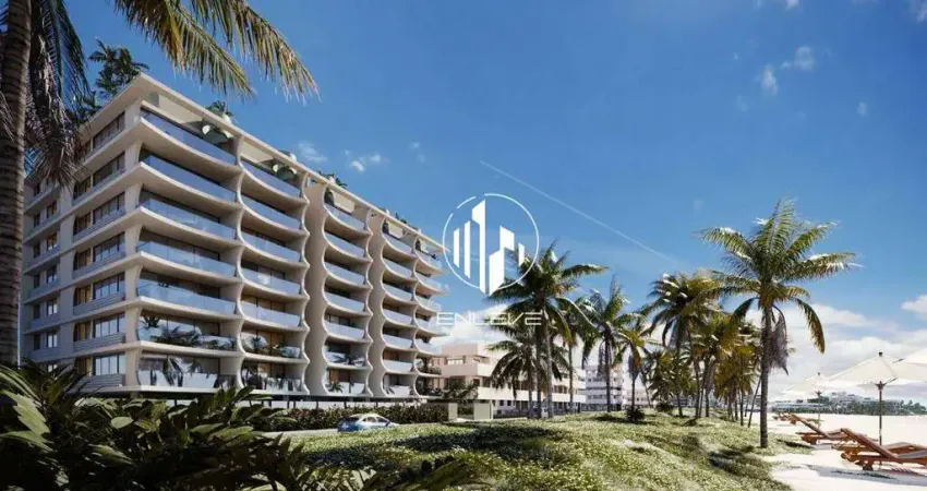 Apartamentos de luxo com 03 suítes à beira-mar da praia de intermares