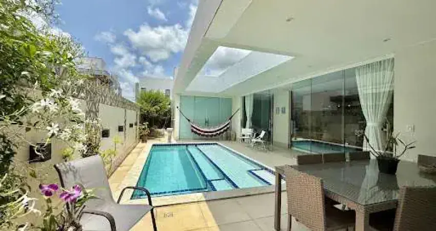 Casa de 219m2 com 3 suítes + dce + piscina privativa, alphaville paraíba