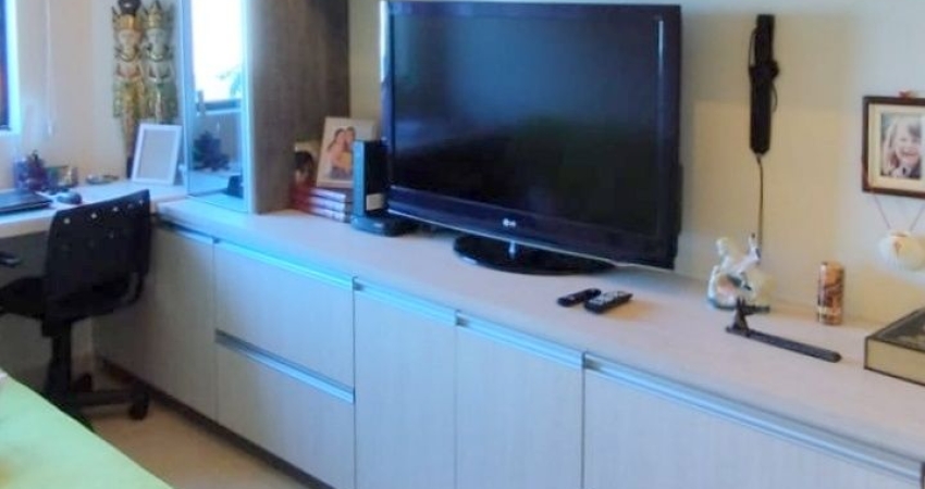 NEVA - 1 SUÍTE, 2 QUARTOS, SALA, COZINHA, BWC, 1 VAGA, A/PRIV. 76m²