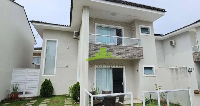 Casa à Venda no Miragem, Lauro de Freitas, 160m², 3 Quartos, 1 Suíte, Energia Solar, Área Gourmet, 2 Vagas, Condomínio Privativo, R$ 860.000,00