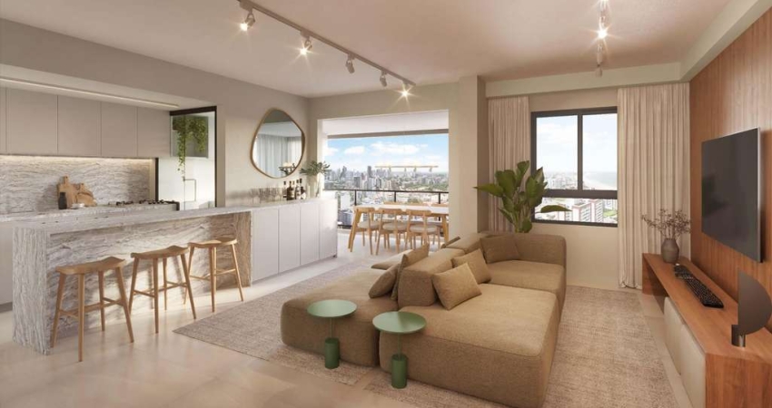 Apartamento à Venda no Mood Costa Azul, 80m², 3/4, 1 Suíte, 2 Vagas, Lazer Completo, Vista Mar, Pagamento Facilitado! Lançamento Moderno e Exclusivo!