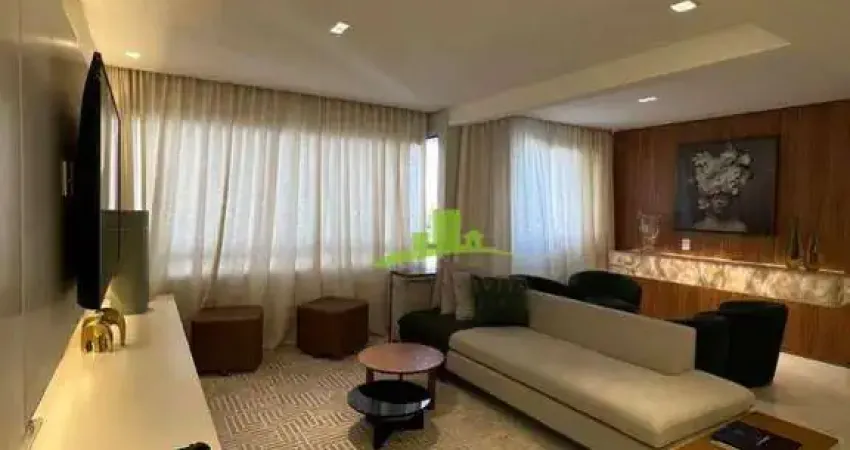Cidade Jardim Cobertura de Luxo à Venda, 213m², 3 Suítes, Master com Closet e Office, Piscina Privativa, Nascente, Espaço Gourmet, Alto Padrão 3 Vagas