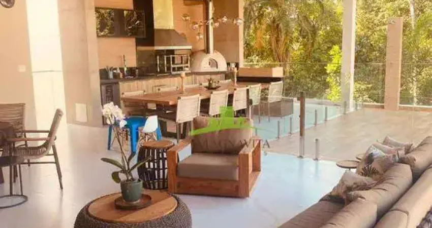 Casa de luxo à venda Alphaville 1 Salvador, 5 suítes, 770m², academia, sauna, adega, piscina com jacuzzi, placa solar, R$ 10.500.000,00