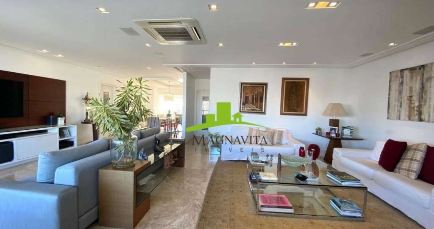 RESERVA ALBALONGA. Apartamento 243m² à Venda 3 Suítes, Gabinete, Nascente, 4 Vagas, 2 Depósitos, Varanda, Vista Verde. Horto Florestal/Salvador