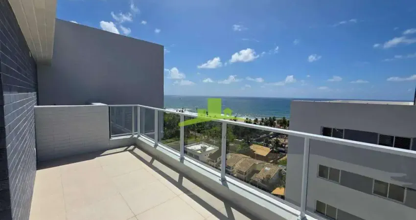 Edifício Ilha de Pharos. Cobertura Duplex à Venda. Vista Mar, Stella Maris, Pedra do Sal, 127m², 3/4, 2 Suítes, Varanda Gourmet. R$ 1.130.000,00
