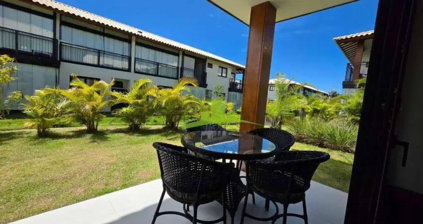Praia do Forte, Vila do Lago, Apartamento Térreo à Venda, 55m², 2/4, 1 Suíte, Garden, Frente Lago. Mobiliado. Conforto e qualidade!  R$ 920.000,00