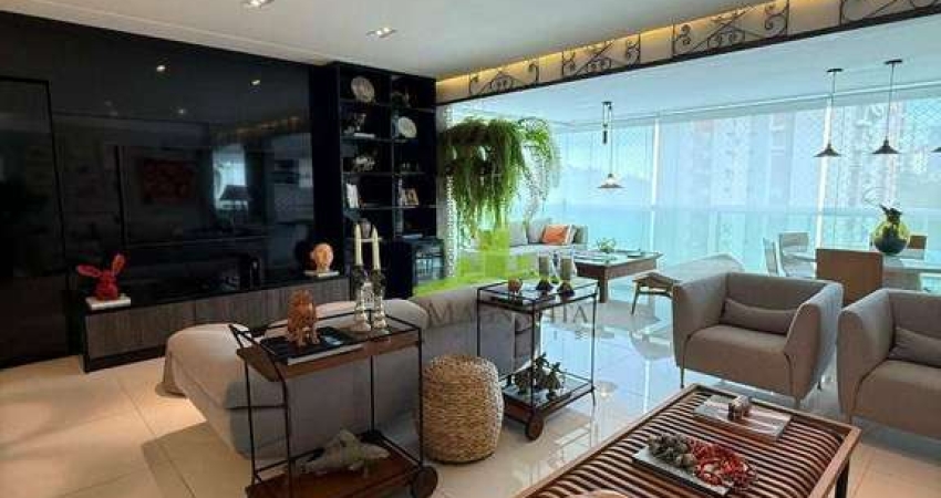Apartamento Alto Padrão à Venda ou Aluguel no Diamond Alto do Itaigara, 155m², 3 Suítes, Varanda Gourmet, Nascente, Climatizado, 2 Vagas, Exclusivo!