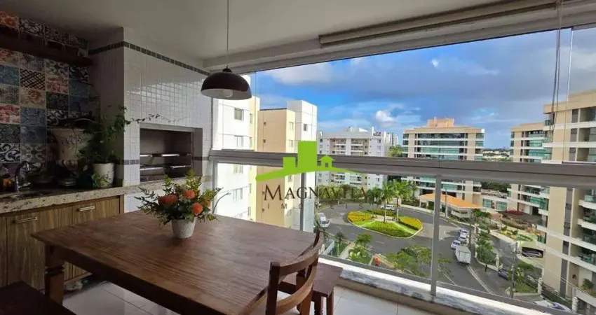 Reserva Alphaville. Apartamento à Venda no Alphaville 1, 132m², 4 Quartos, 2 Suítes, Escritório, Varanda gourmet, 2 Vagas. Infraestrutura Completa