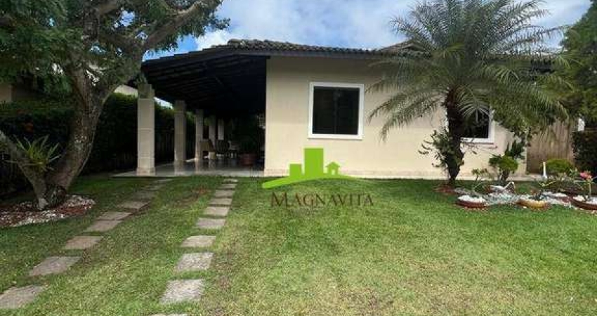 Casa térrea à venda no Condomínio Maanaim, Abrantes, 97m², 3/4 com suíte, Varanda, Energia Solar, Poço artesiano, 2 vagas. Lazer completo e Área verde