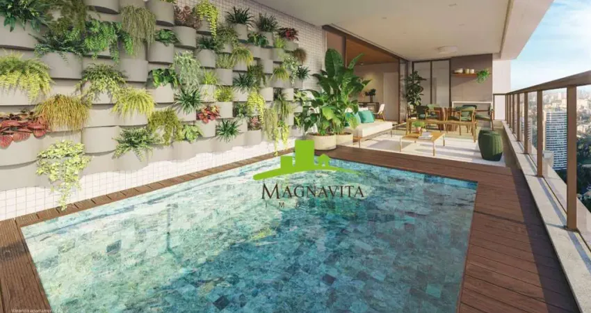 Sublime Horto House. Apartamento Alto Luxo à Venda, 225m², 4 suítes + Gabinete, Piscina privativa, Torre única, Andar Alto. Horto Florestal. Exclusivo