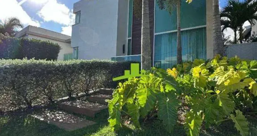 Alphaville II. Casa Alto Padrão à venda com 4 suítes, 502m², Área gourmet, Energia Solar, Pé direito duplo, Finamente Decorada. Pronta para Morar!