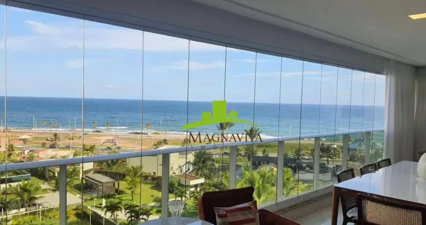 HEMISPHERE 360°. Apartamento Alto Luxo à venda, 165m², 4 quartos, 3 suítes, Varanda Gourmet, Vista Mar, Nascente total, 3 vagas, Alto Padrão Salvador