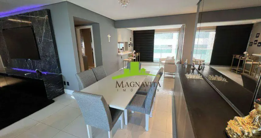 Vila Augusta, Graça. Apartamento 4 Suítes à Venda, 187m², Mobiliado, Alto Padrão, Varanda Gourmet, Climatizado, 3 Vagas. Pronto para Morar!