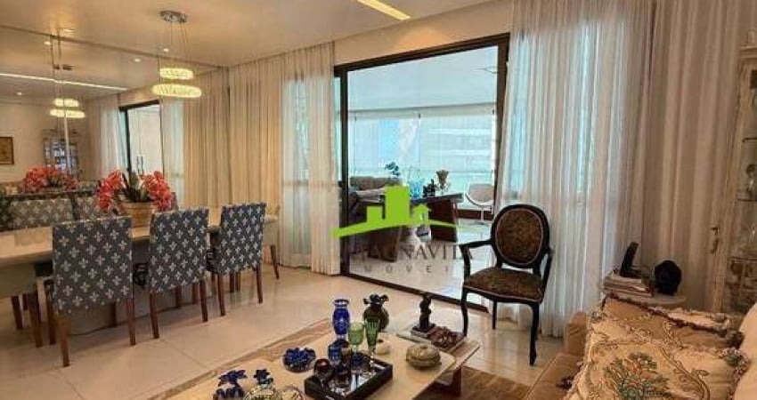 SPLENDOR RESERVA DO HORTO. Apartamento para Alugar 155m², 3 suítes, Varanda Gourmet, Closet, Nascente, Andar Alto, Mobiliado, Alto Padrão.