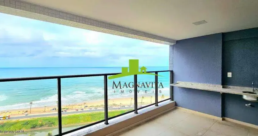 Ancoratto Jaguaribe. Apartamento à venda 3 quartos, 86m², Nascente, Vista Mar deslumbrante , Varanda gourmet, Condomínio Clube sustentável, Salvador