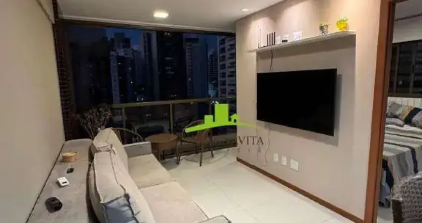 Graça Prime Residence. Apartamento 1 Quarto à Venda, 37,78m², Alto Luxo, Nascente, MOBILIADO, Varanda, Vista Livre. Excelente Localização. Salvador