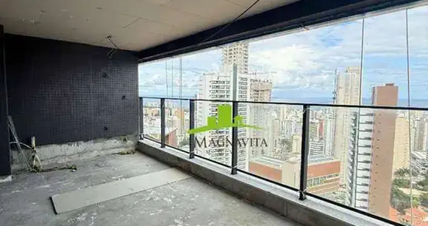 Olhar caminho das árvores. apartamento alto padrão à venda 130m², 3 suítes, varanda gourmet, andar altíssimo, 2 vagas, lançamento. lazer completo