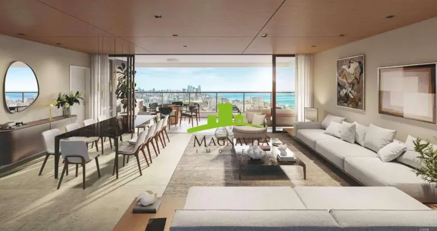 Sublime horto house. apartamento alto luxo à venda, 226m², 4 suítes + gabinete, piscina, torre única, andar alto, automação, varanda gourmet.