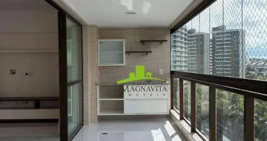 Alphalife residence, alphaville salvador. apartamento à venda, 3 suítes, master com closet, 129m², varanda gourmet, 2 vagas, alto padrão, andar alto