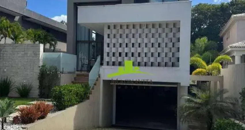 Alphaville salvador 1. casa nova à venda no residencial itapuã, 4 suítes, 500m², home, pé-direito duplo, alto padrão, 700m² terreno, piscina