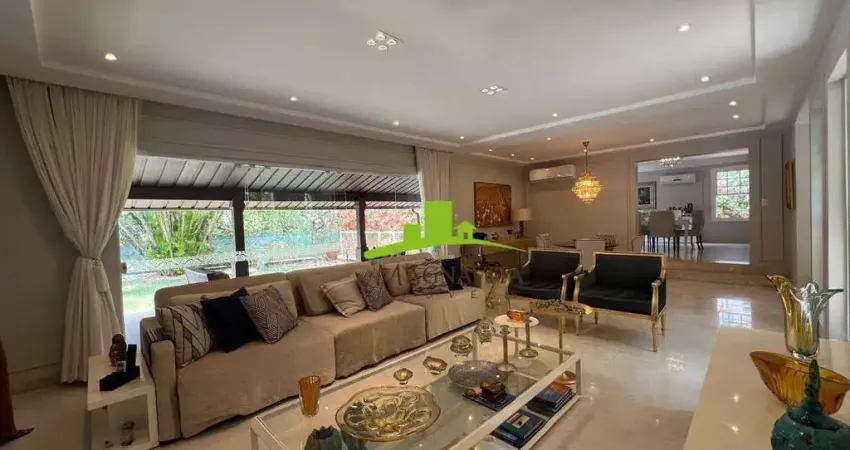 Parque lucaia, horto florestal, casa à venda, 4 suítes, 800m², piscina com raia, varanda gourmet, pomar, casa na árvore. mobiliada. alto padrão