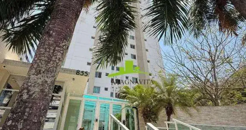 Alphaville - patamares. apartamento de luxo à venda, 2/4 reversível para 3/4, 80m², varandão, nascente total,