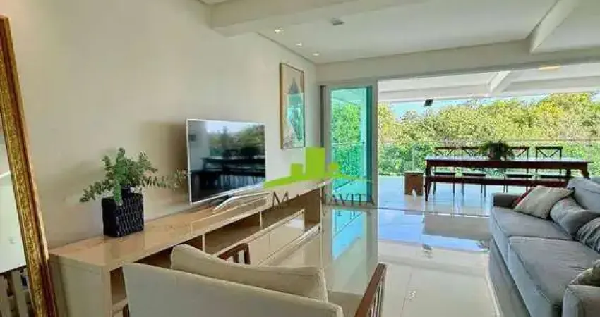 Condomínio Alphaville 2 – Casa À Venda 444m² área construída, 5 suítes, Varanda gourmet, Piscina, Sauna, Área verde, 6 vagas, Salvador – Bahia