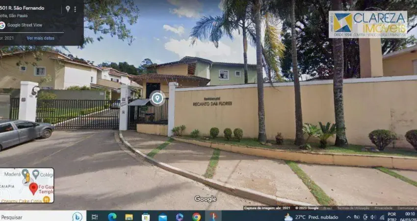 Sobrado com 3 dormitórios à venda, 166 m² por r$ 780.000,00 - vila de são fernando - cotia/sp