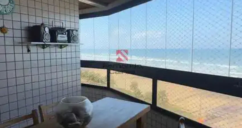 Apartamento mobiliado 3 dorm 1 suíte com vista mar na vila caiçara