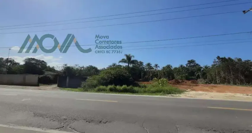 Terreno está situado em frente ao asfalto - avenida sai mirim ( rua 370)