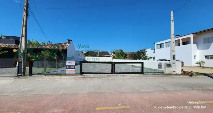 Alugo terreno na avenida celso ramos n° 511 - balneário cambiju
