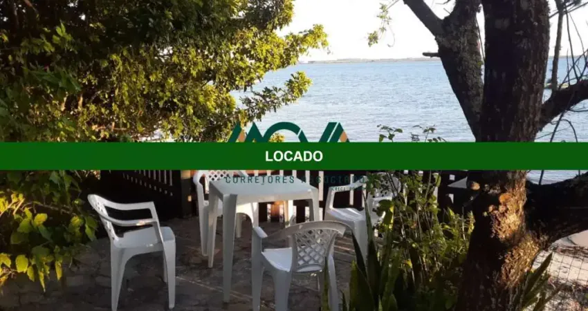 Alugo casa mensal frente para baia da babitonga e para av.beira mar 5 em itapoá