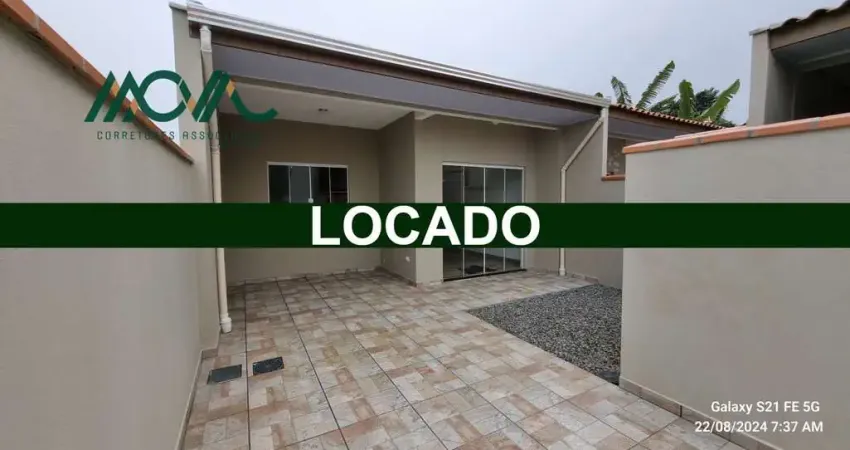 Casa nova - primeira locação, balneário princesa do mar em itapoá