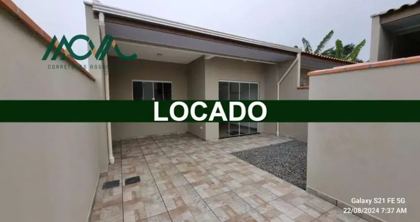 Casa nova - primeira locação, balneário princesa do mar em itapoá