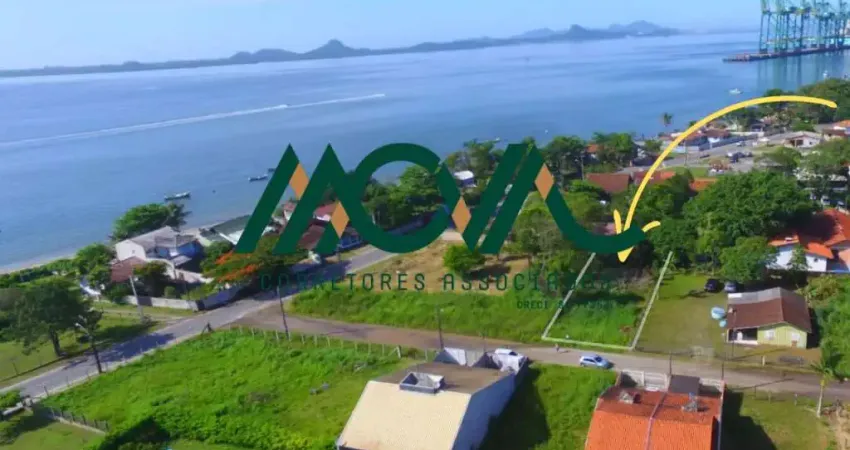 Terreno cercado próximo à praia no balneário farol de itapoá ii  oportunidade exclusiva