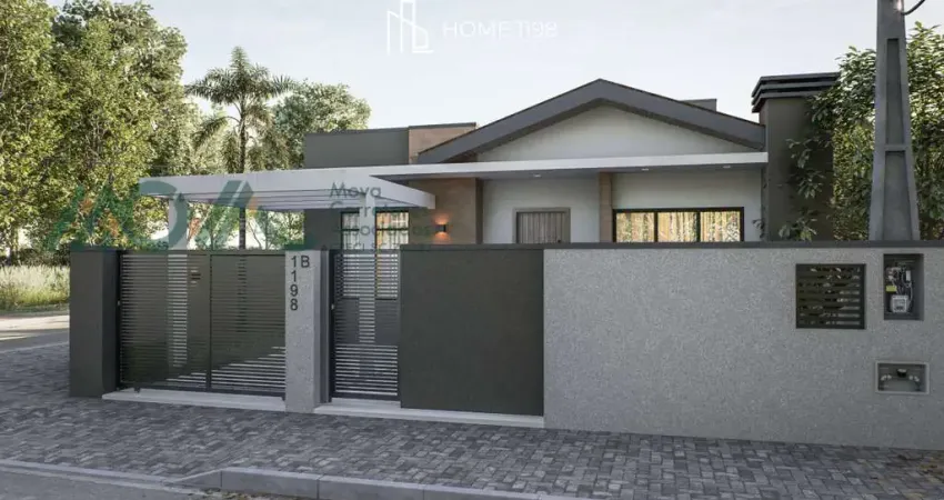 Pré lançamento - casa de esquina nova com 3 quartos sendo uma suíte - 300 metros da praia