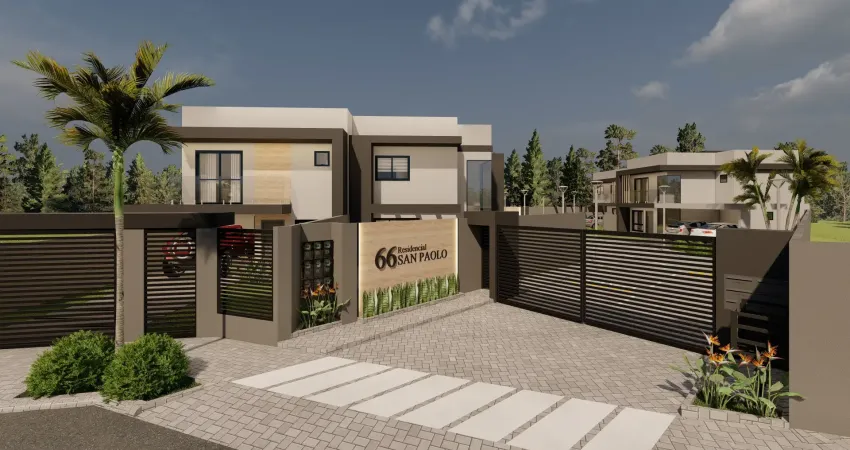 Lindas casas de alto padrão em condomínio fechado, campo largo, pr