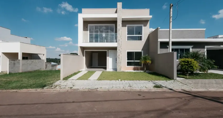 Sobrado em condomínio fechado – águas claras | campo largo pr