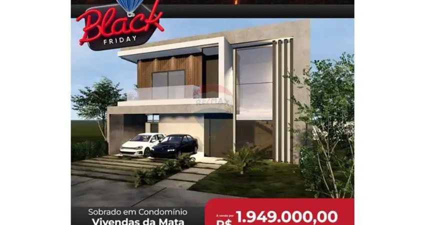 Casa de alto padrão com piscina e 3 suítes no condomínio vivendas da mata – ribeirão preto/sp