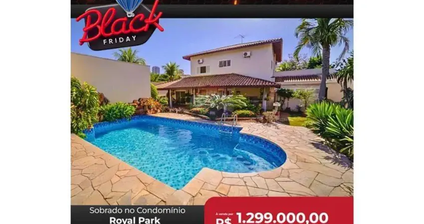 Segurança, luxo e conforto: casa no cond. royal park, em ribeirão preto, sp