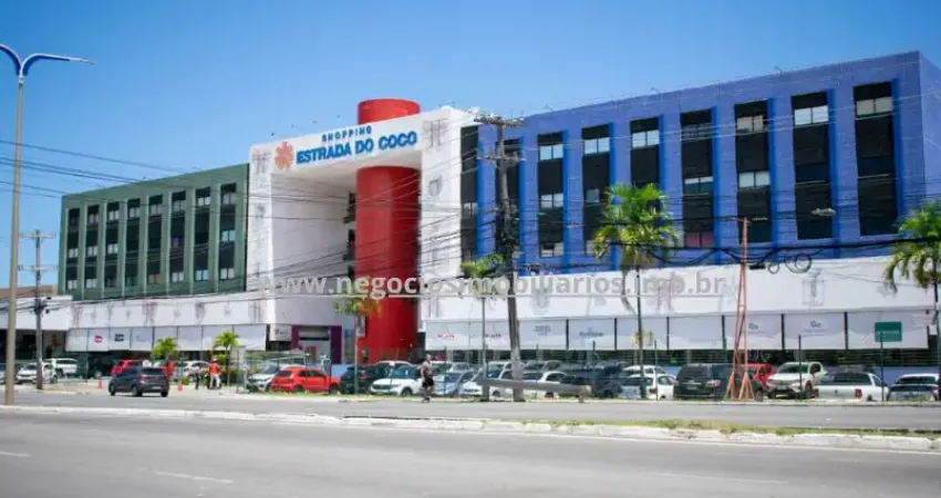 Lojas com 33,04 m² a venda no shopping estrada do coco ótima localização