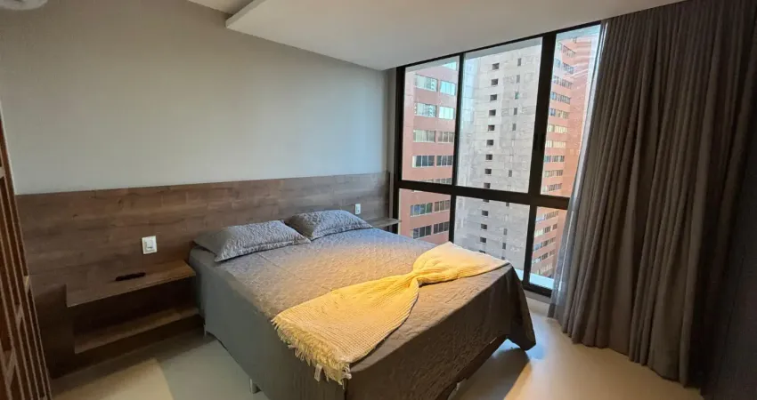 Apartamento mobiliado no condomínio unique live, caminho das árvores