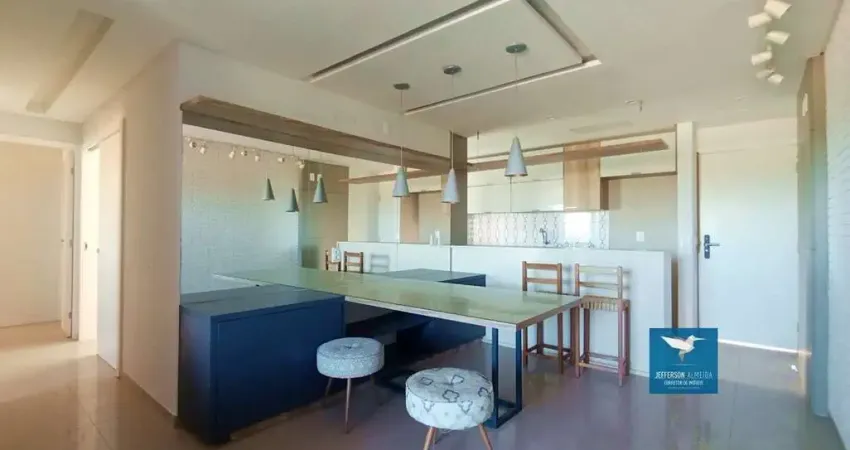 Apartamento com Móveis Projetados, Lazer Completo, Localização Privilegiada em Eusébio, Varanda Gourmet, Nascente, 77m2, 03 Quartos, 02 Vagas Cobertas