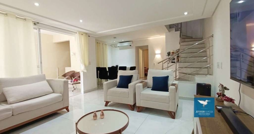 Casa em Condomínio Próximo ao Shopping e CE 040 em Eusébio, 143m2, 04 Suítes, Master com Closet, 03 Vagas, Usina Solar Instalada