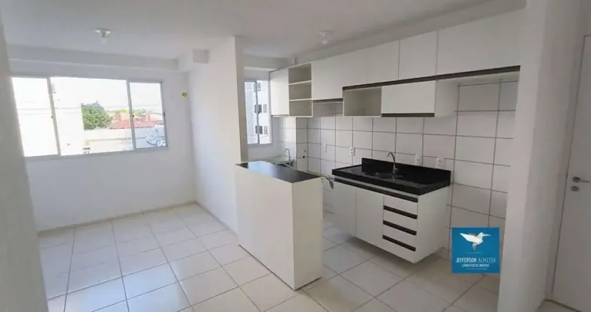Alugo Apartamento com Armários e Nascente ao Lado do Shopping Eusébio Open Mall, 46m2, 02 Quartos, 01 Suíte, 02 Banheiros, 01 Vaga, Condomínio Novo com Lazer Completo