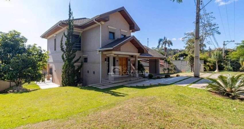 Casa com 3 dormitórios à venda, 402 m² por R$ 2.200.000 - Atibaia/SP