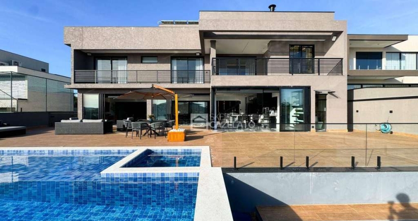 Casa em condomínio com 4 suítes à venda, 600 m² por R$ 7.777.000 - Porto Laranjeiras - Piracaia/SP