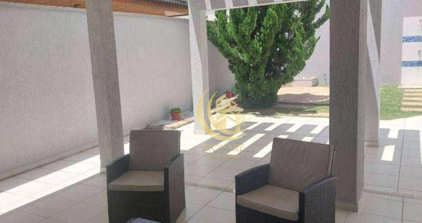 lindíssimo sobrado em condomínio 04 dormitórios 02 suítes uma com closet e outra térrea, excelente acabamento, com planejados, lazer e comércios a pé