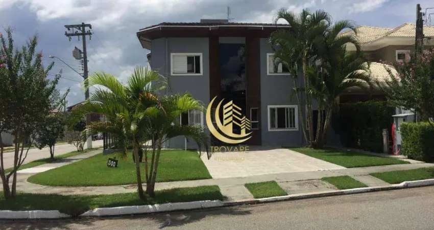 Sobrado com 4 dormitórios, 340 m² - venda por r$ 1.800.000,00 ou aluguel por r$ 9.000,00/mês - condomínio village taubaté - taubaté/sp