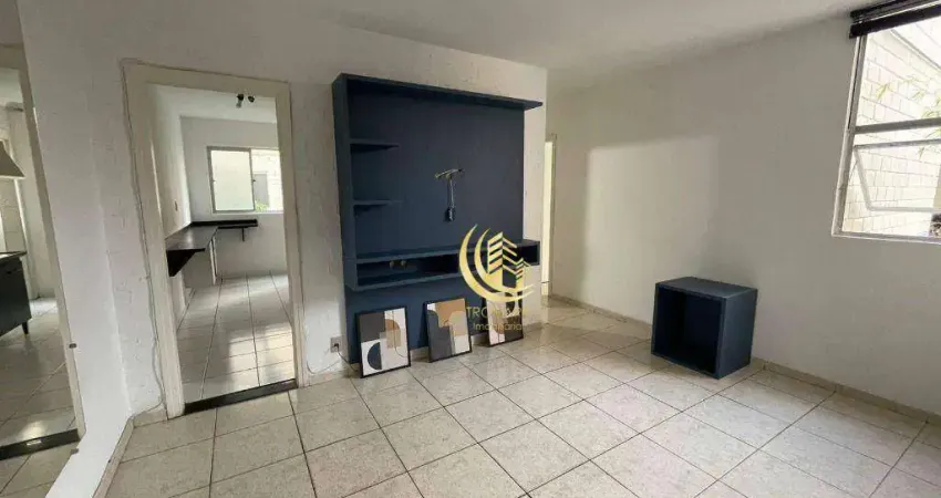 Apartamento com 2 dormitórios para alugar, 60 m² por r$ 1.400,00/mês - parque são luís - taubaté/sp
